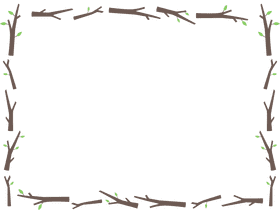 Tree branch Border clipart