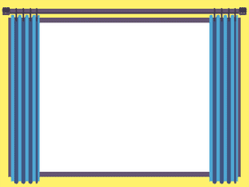 Curtain Border clipart