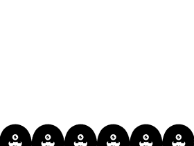 Cute Border black and white clipart