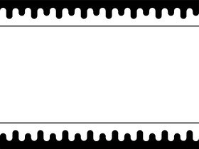 Border black and white clipart