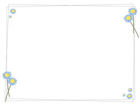 Flower Border clipart