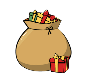 Sack of Presents clipart