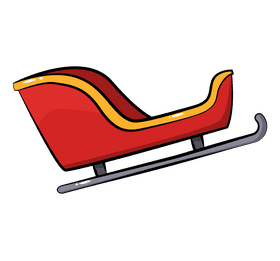 Sleigh clipart
