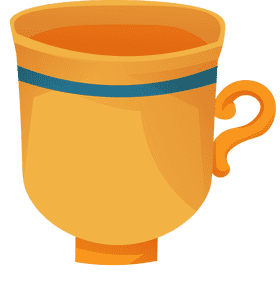 Coffee mug old clipart