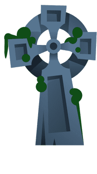 Cross ancient clipart
