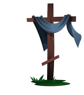 Cross crucifixion clipart