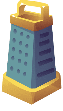 Grater modern clipart