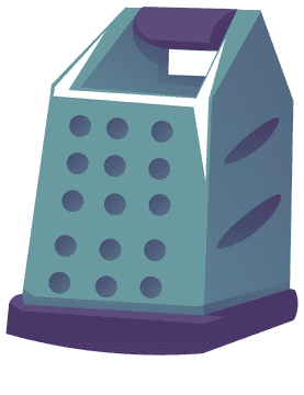 Grater modern clipart