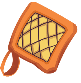 Oven mitts rag clipart