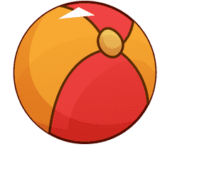 Beach ball clipart