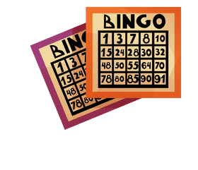 Bingo card clipart