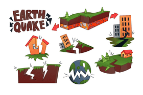 Earthquake vector