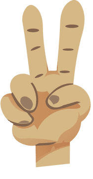 Finger victoria clipart