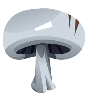 Fruits and vegetables mushroom clipart