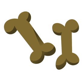 Archeologist bones clipart