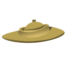 Archeologist hat clipart