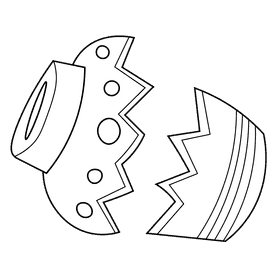 Archeologist vase black and white clipart