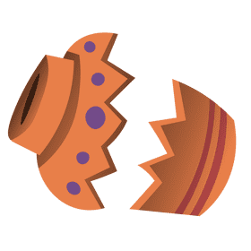 Archeologist vase clipart