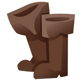 Archer boots clipart