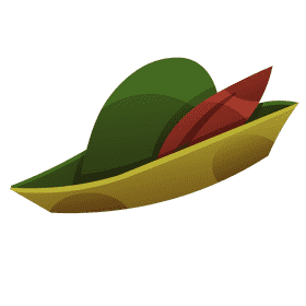 Archer hat clipart