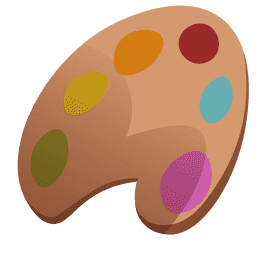 Artist palette clipart