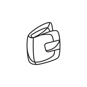 Wallet purse drawing black and white clipart