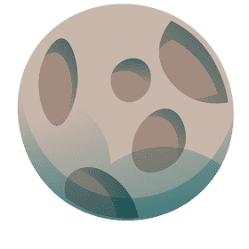 Astronaut moon clipart