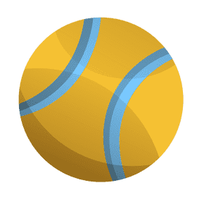 Badminton ball clipart