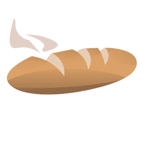 Baker bread clipart