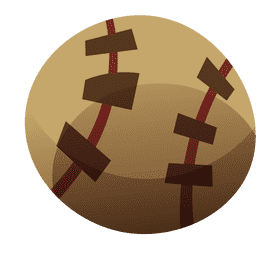 Baseball ball clipart