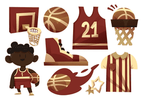 Basketball vector
