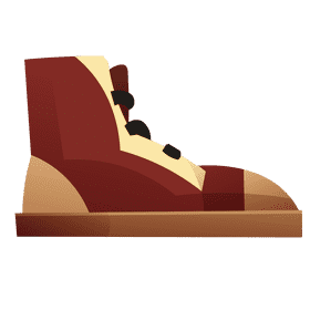 Basketball sneakers clipart