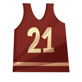 Basketball undershirt clipart
