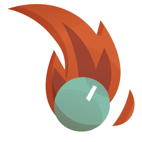 Snooker, billiard fire clipart