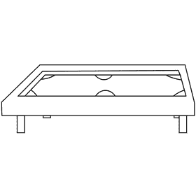 Snooker, billiard table black and white clipart