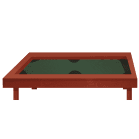 Snooker, billiard table clipart