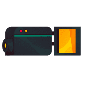 Blogger camera clipart