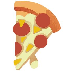 Bowling pizza clipart