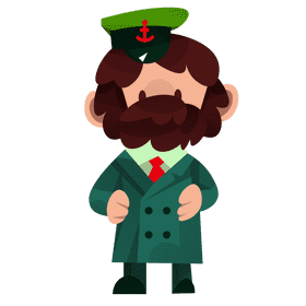 Captain clipart
