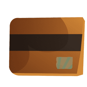 Cashier card clipart