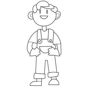 Cleaner cleaner black and white clipart