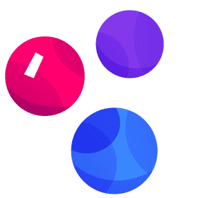 Clown balls clipart