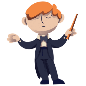 Conductor clipart