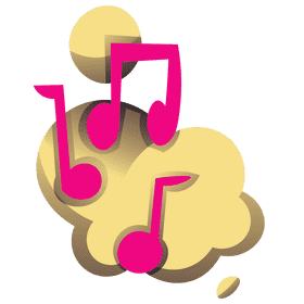 Conductor notes clipart