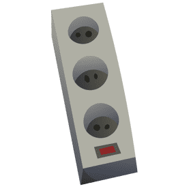 Electrician adapter clipart