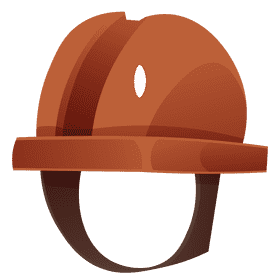 Engineer helmet clipart