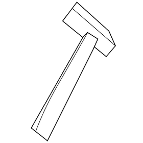 Engineer hummer black and white clipart