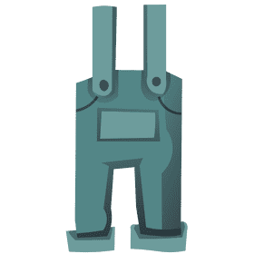 Factory worker pants clipart