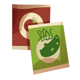 Farmer seeds clipart