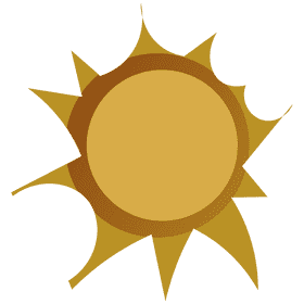 Farmer sun clipart